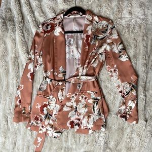 Zara blazer with belt